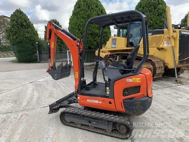 Kubota KX 018-4 Mini ekskavatori < 7 t