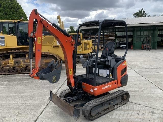 Kubota KX 018-4 Mini ekskavatori < 7 t
