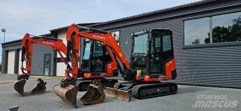 Kubota KX027-4 Mini ekskavatori < 7 t