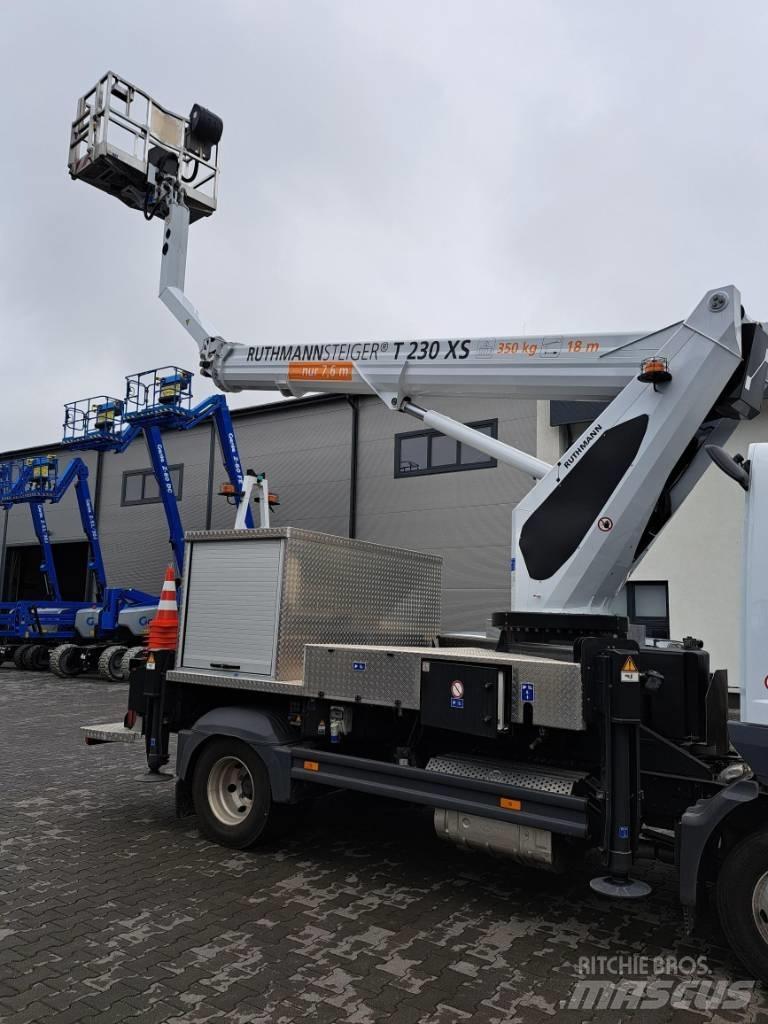 Ruthmann T 230 XS Pacēlāji uz automašīnas bāzes