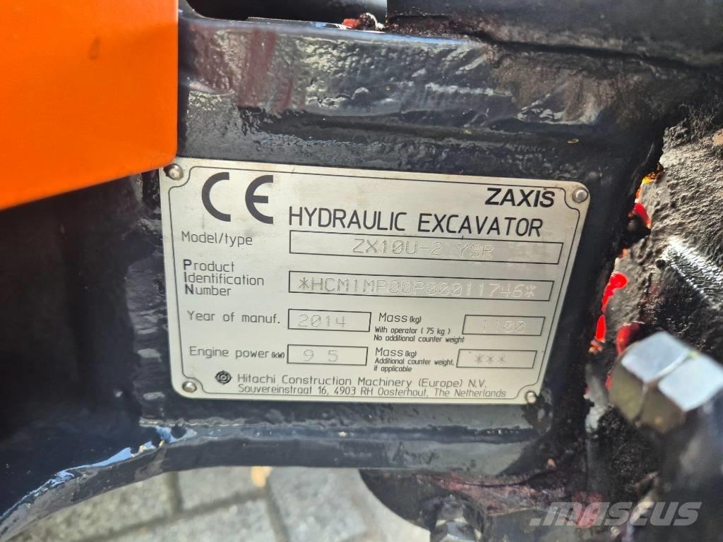 Hitachi ZX 10 U-2 Mini ekskavatori < 7 t
