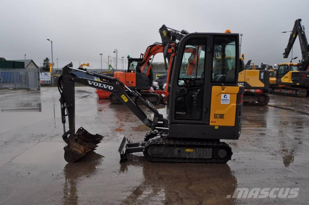 Volvo EC 18 E Mini ekskavatori < 7 t