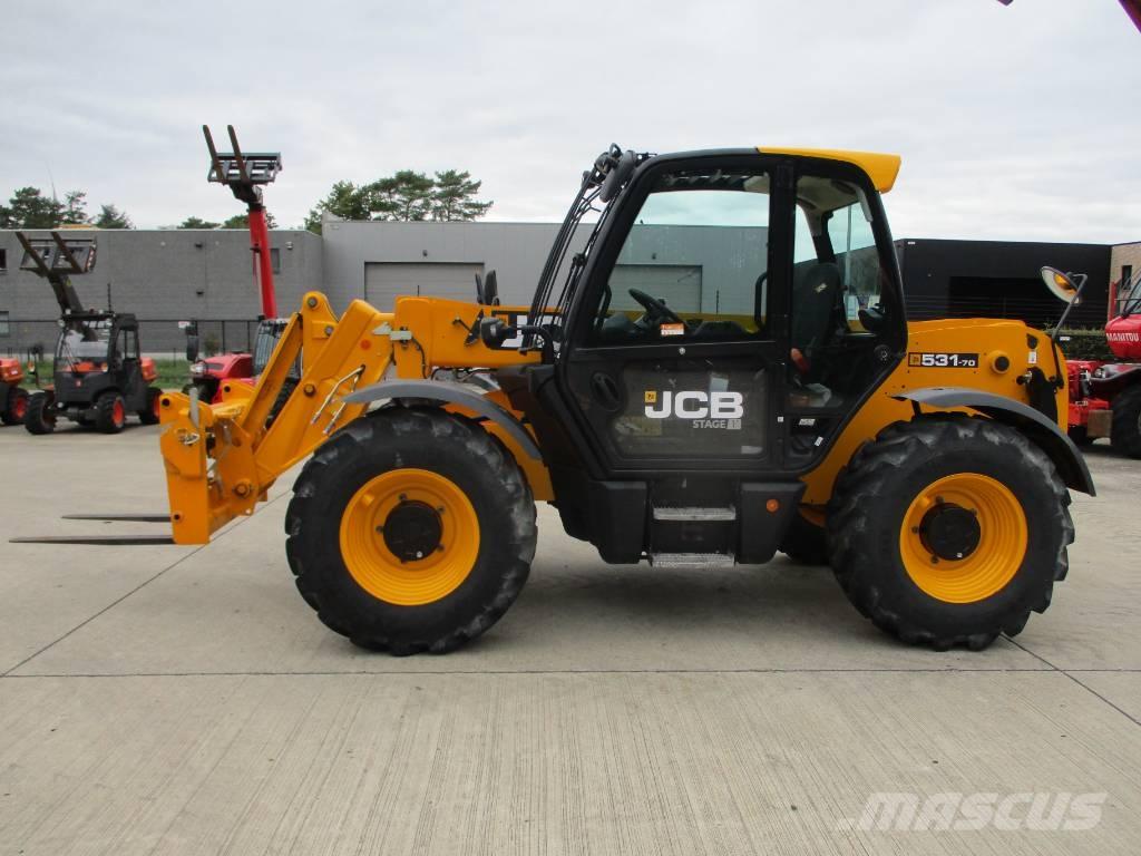 JCB 531-70 5AA (756) Teleskopiskie manipulatori