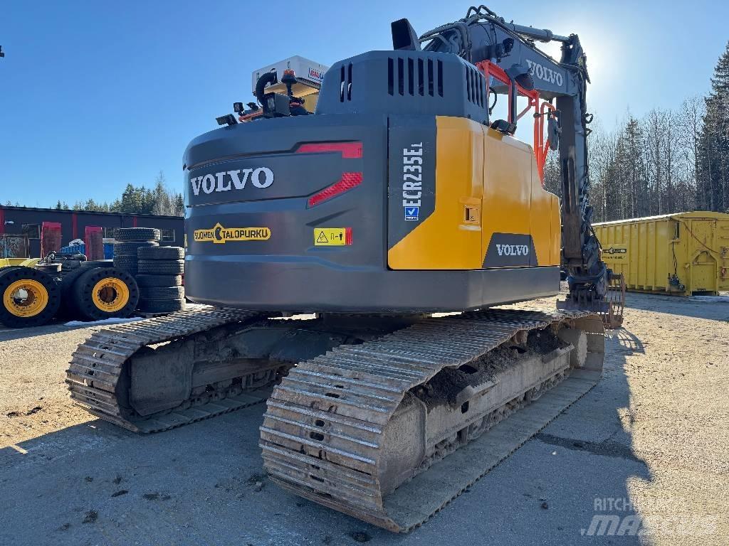 Volvo ECR235EL Kāpurķēžu ekskavatori