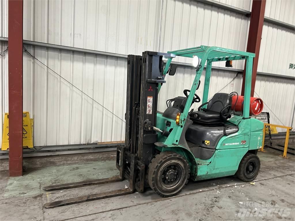 Mitsubishi FG25NT LPG tehnika