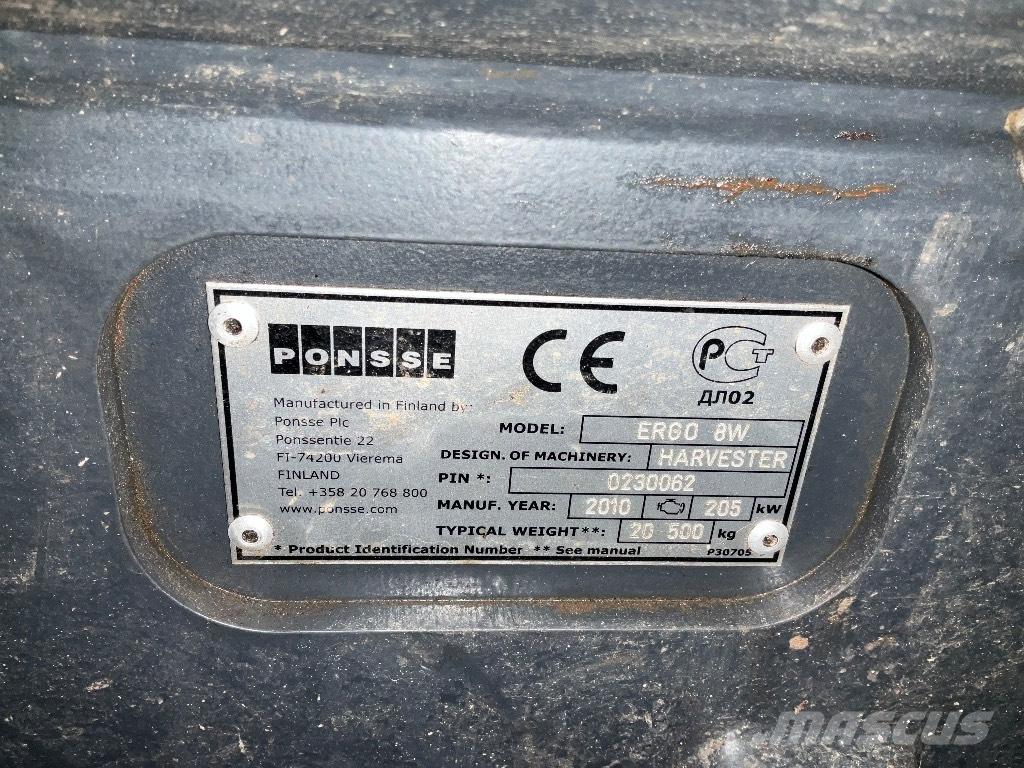 Ponsse ERGO 8W Harvesteri