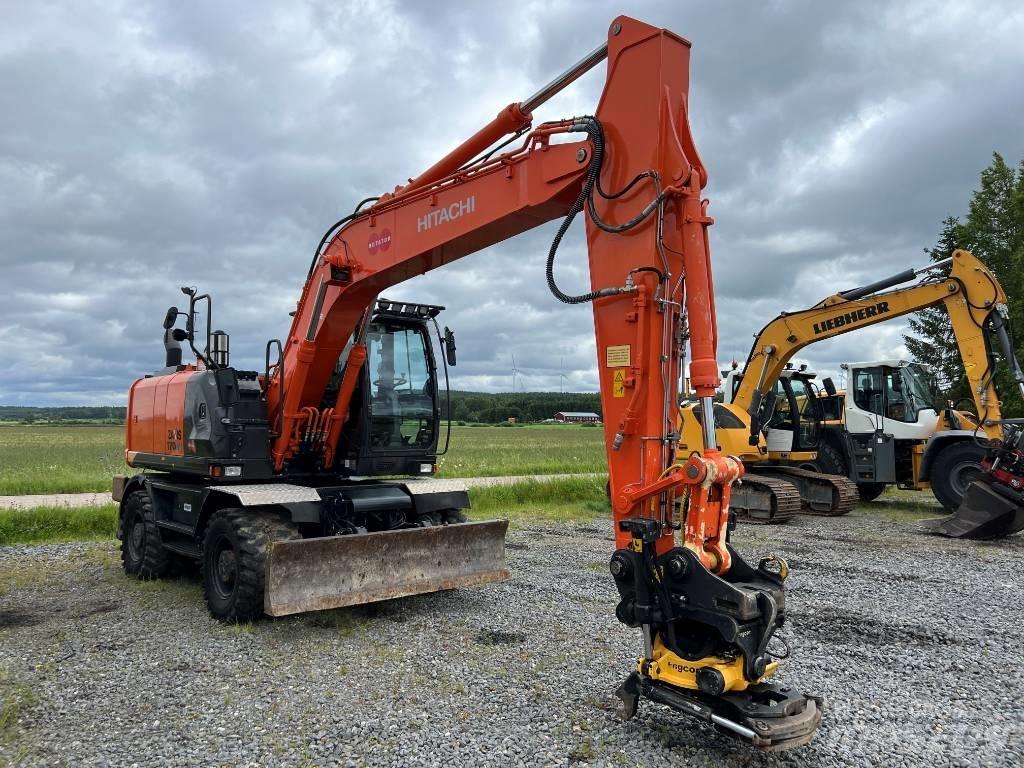 Hitachi ZX 170W-5B Ekskavatori uz riteņiem