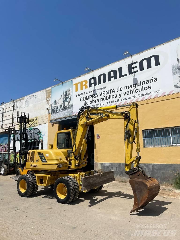 Komatsu PW 110 Ekskavatori uz riteņiem