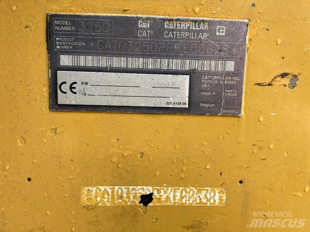 CAT 325 D Kāpurķēžu ekskavatori