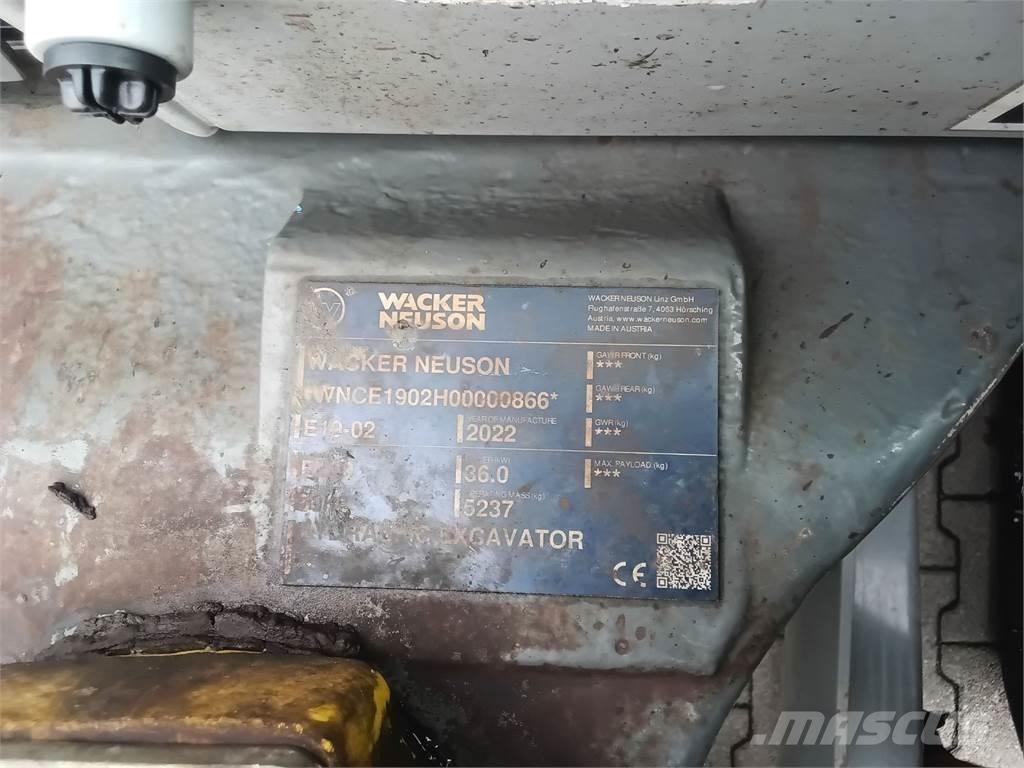 Wacker Neuson EZ50 Kāpurķēžu ekskavatori