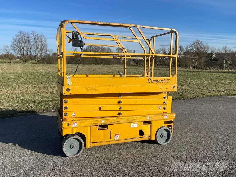 Haulotte Compact 12 Šķerveida pacēlāji