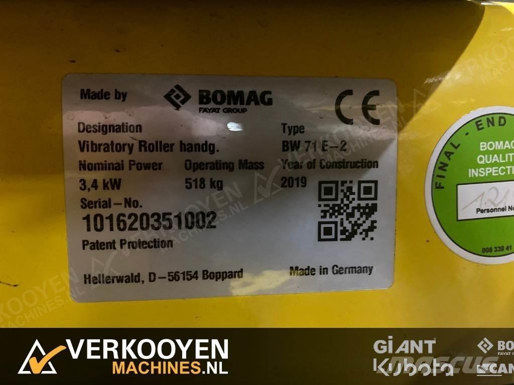 Bomag BW71E-2 Pneimatiskie veltņi