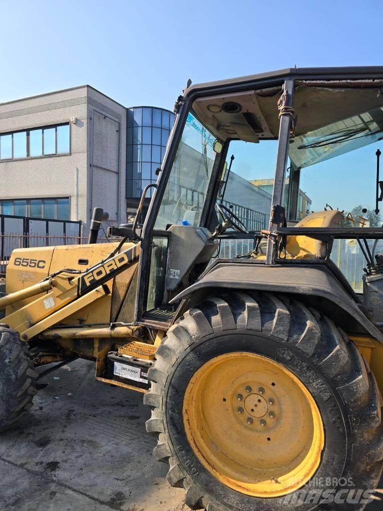 Ford 655 C Ekskavatori-iekrāvēji
