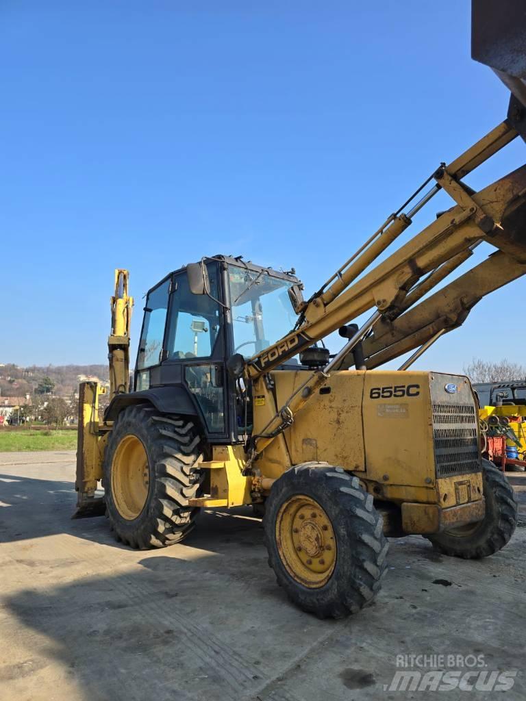 Ford 655 C Ekskavatori-iekrāvēji