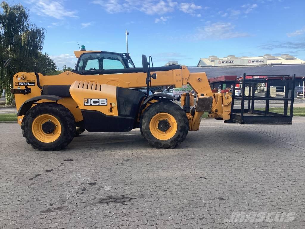 JCB 533-105 Teleskopiskie manipulatori