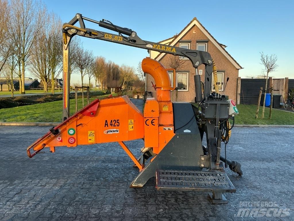 Jensen A 425 Z Koksnes šķeldotāji