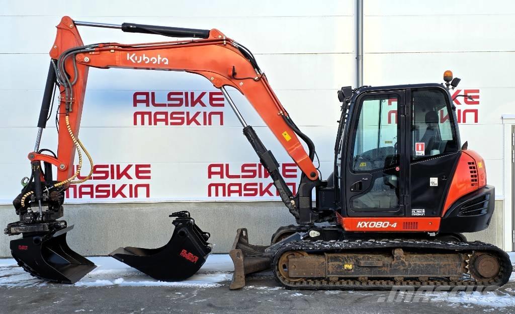 Kubota KX 080-4 Vidēja lieluma ekskavatori 7 t - 12 t