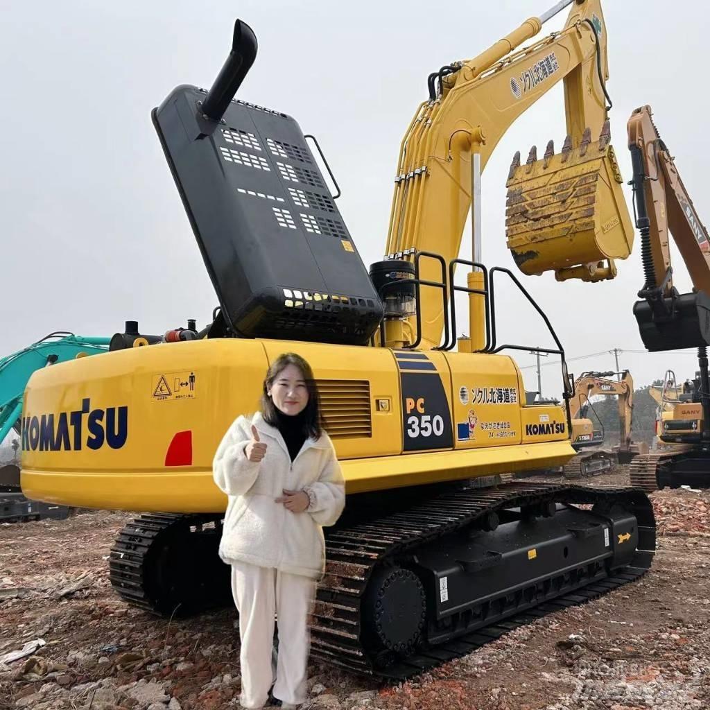 Komatsu PC 350-8 Kāpurķēžu ekskavatori