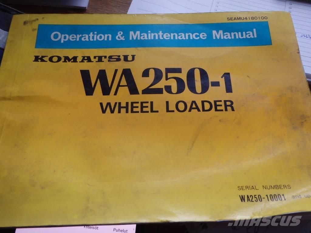 Komatsu WA 250-1 Iekrāvēji uz riteņiem
