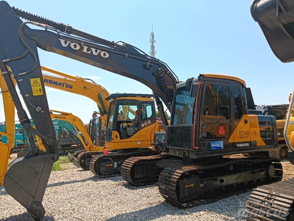 Volvo EC140 Kāpurķēžu ekskavatori