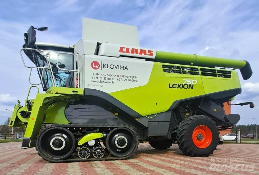 CLAAS Lexion 750 TT Ražas novākšanas kombaini
