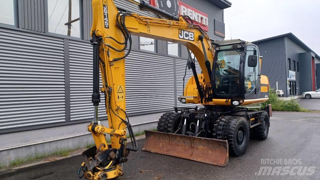 JCB JS 145 W Ekskavatori uz riteņiem