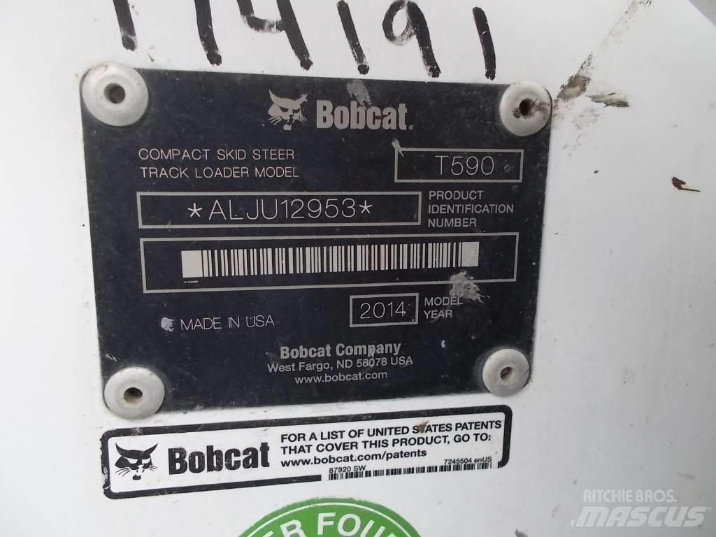 Bobcat T590 Lietoti riteņu kompaktiekrāvēji