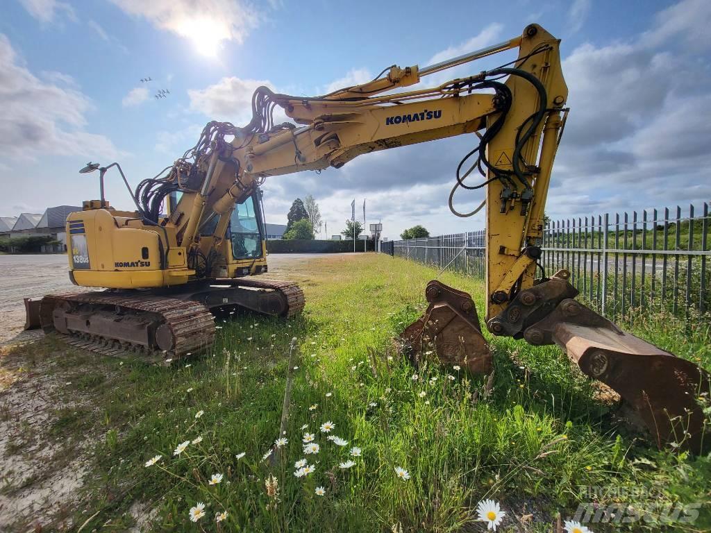 Komatsu PC138US-8 Kāpurķēžu ekskavatori
