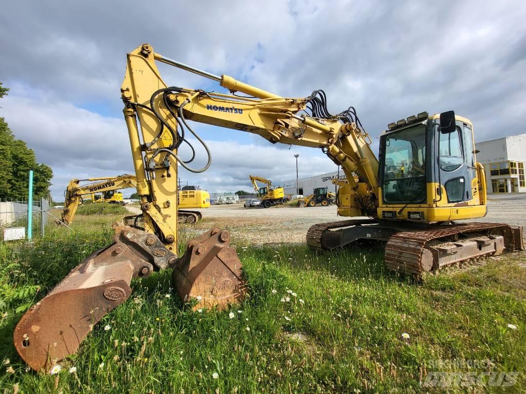 Komatsu PC138US-8 Kāpurķēžu ekskavatori