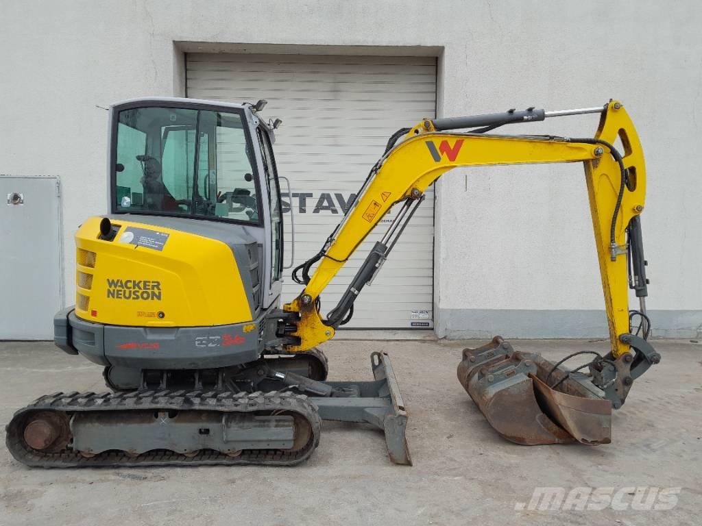 Wacker Neuson EZ 36 Kāpurķēžu ekskavatori
