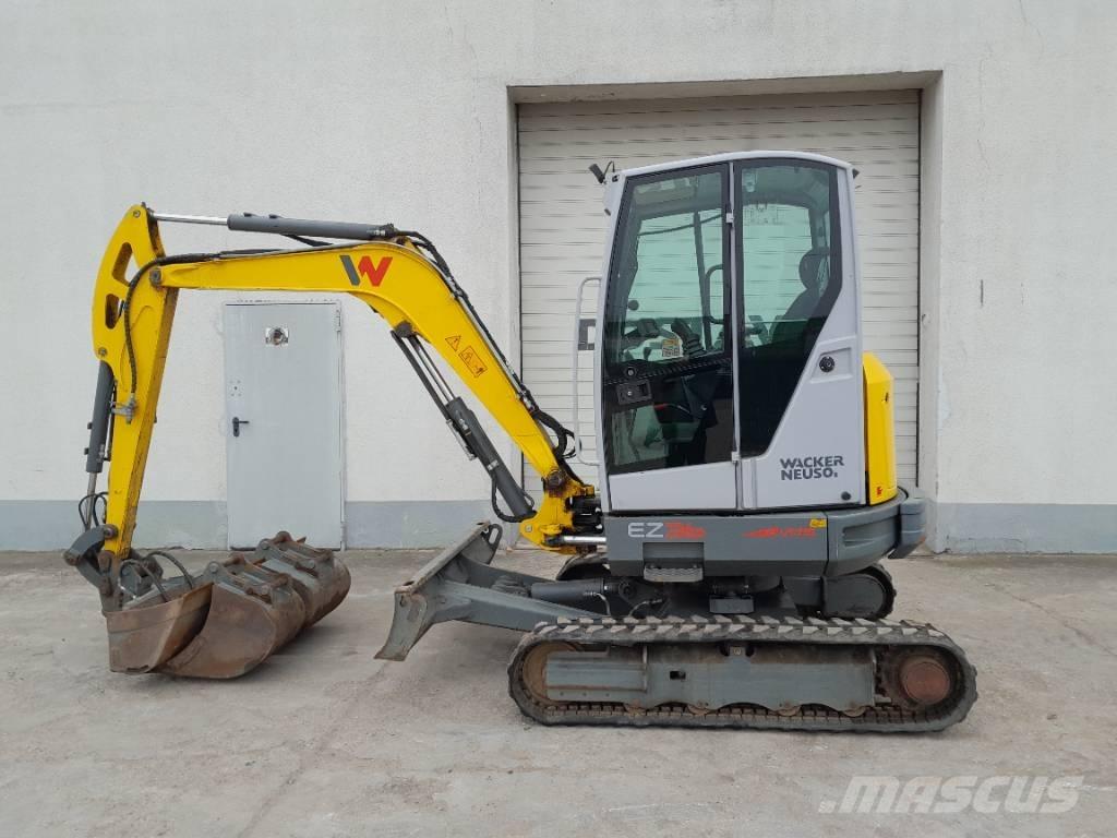 Wacker Neuson EZ 36 Kāpurķēžu ekskavatori