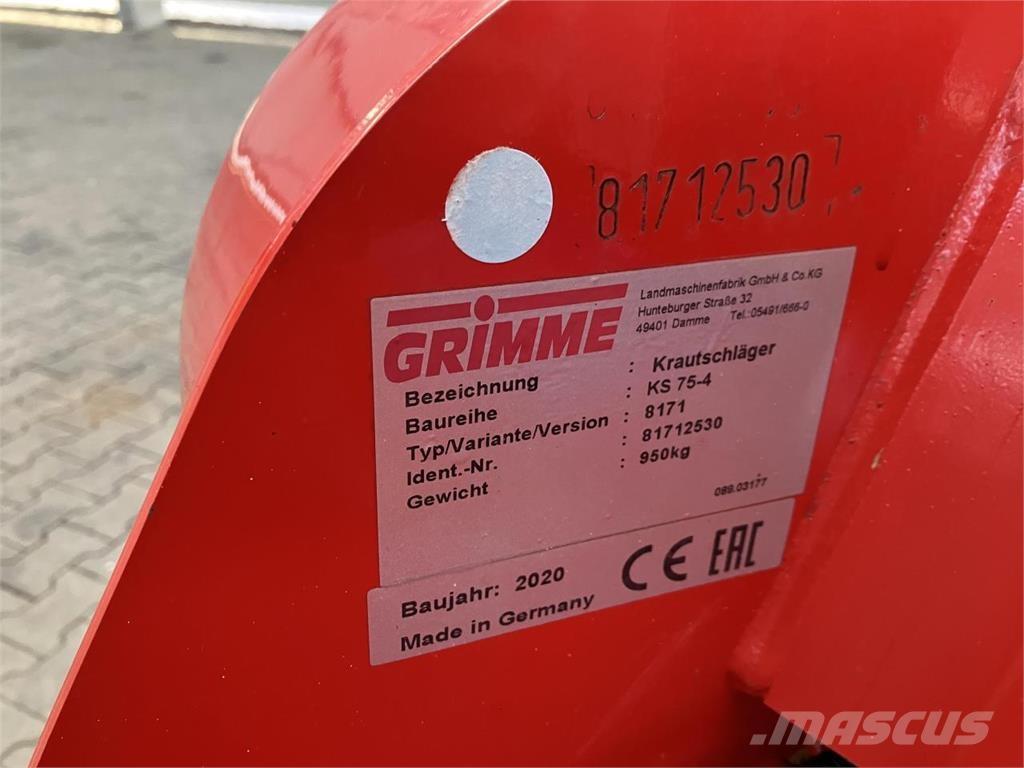 Grimme KS 75-4 Kartupeļu tehnika - Citi
