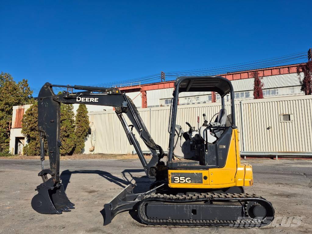 John Deere 35 G Kāpurķēžu ekskavatori