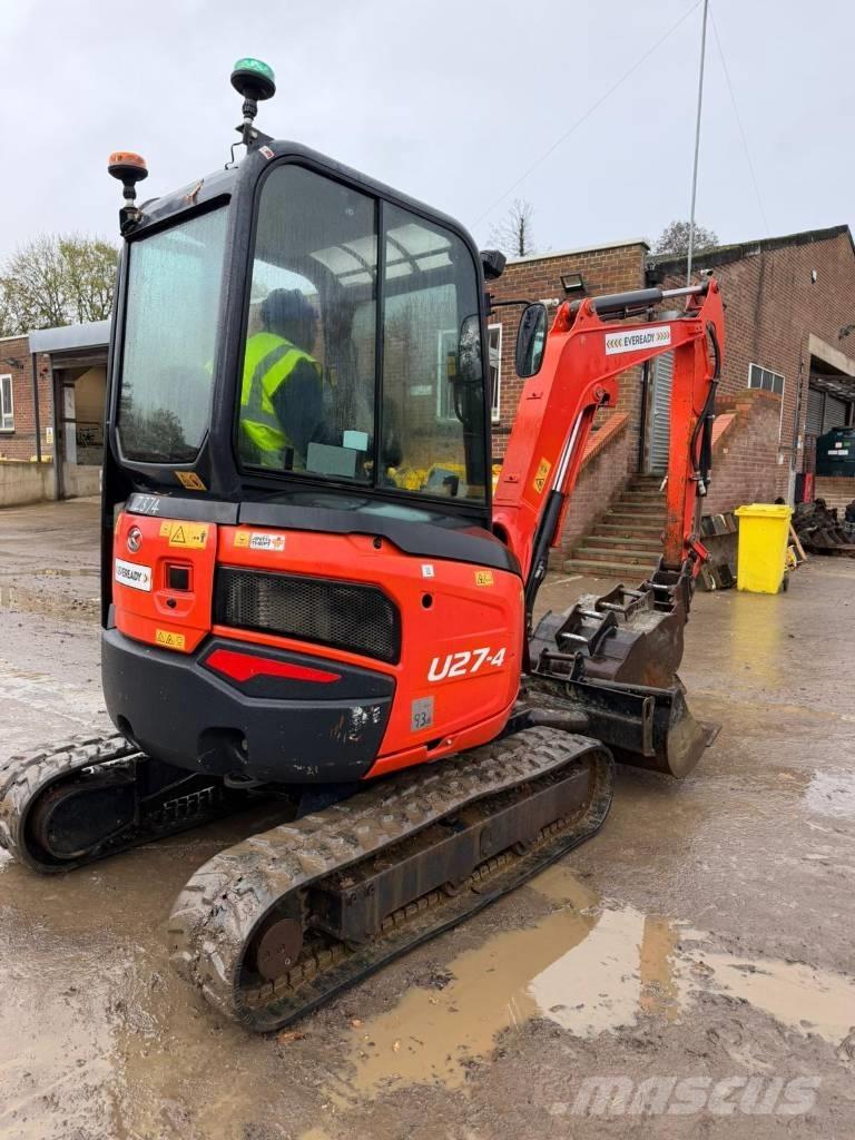 Kubota U 27-4 Mini ekskavatori < 7 t