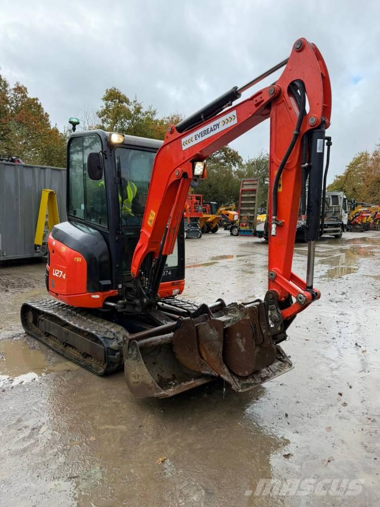 Kubota U 27-4 Mini ekskavatori < 7 t