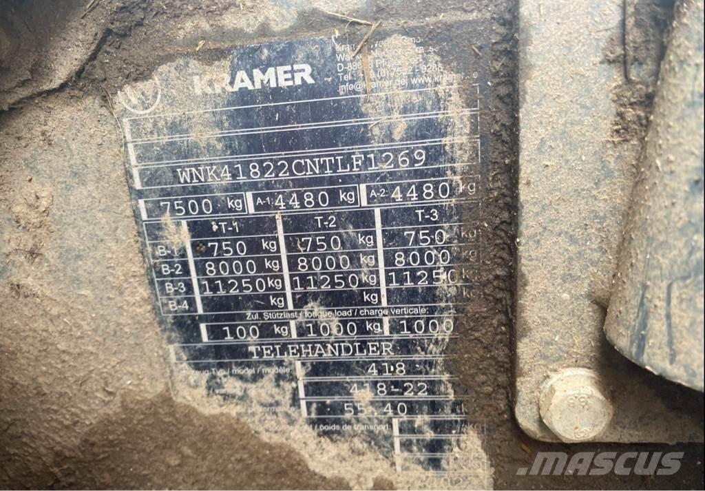 Kramer KT 276 Lauksaimniecības pacēlāji