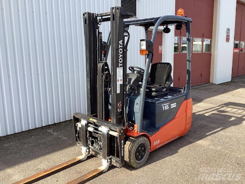 Toyota 8 FB ET 16 Elektriskie iekrāvēji