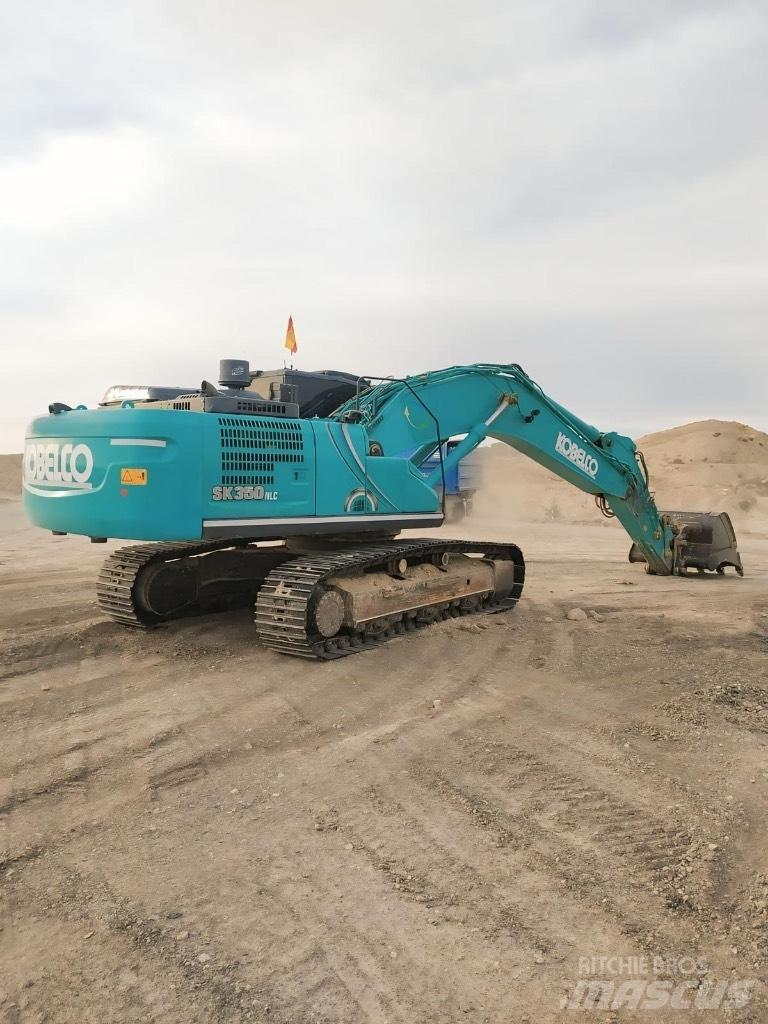 Kobelco SK350NLC Kāpurķēžu ekskavatori