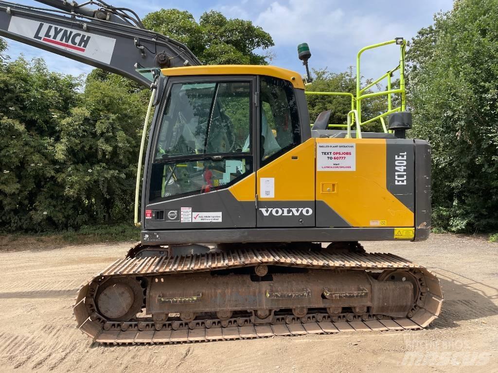 Volvo EC 140 EL Kāpurķēžu ekskavatori