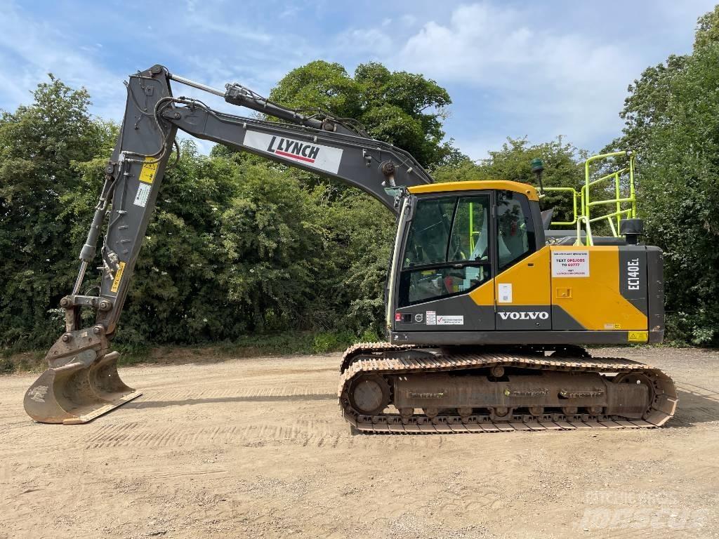 Volvo EC 140 EL Kāpurķēžu ekskavatori