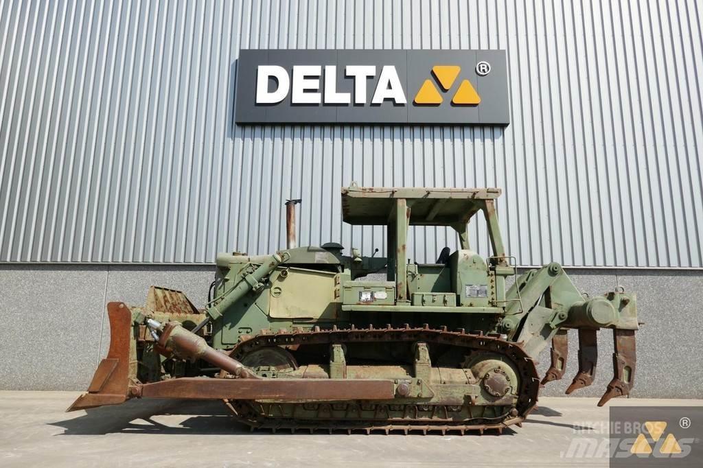 CAT D7F Ex-army Kāpurķēžu buldozeri
