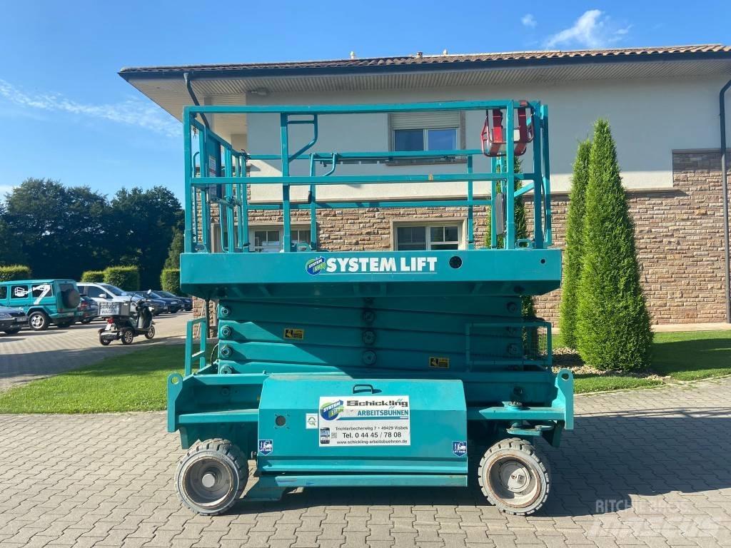 HAB S125-16E2WD Šķerveida pacēlāji