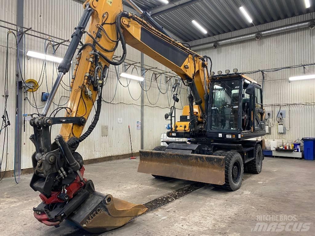 Hyundai HW160 Ekskavatori uz riteņiem