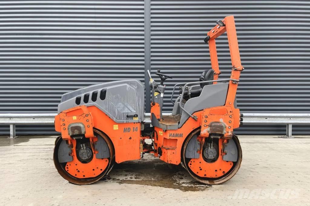 Hamm HD 14 VV Divvalču grunts veltņi