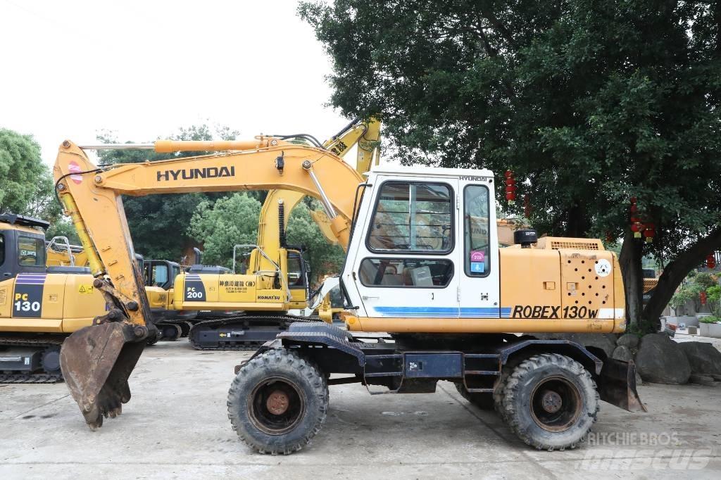 Hyundai Robex 130 W Ekskavatori uz riteņiem