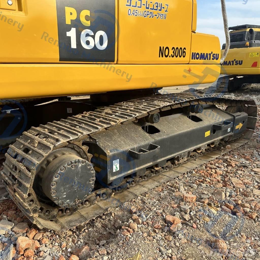 Komatsu PC 160 Kāpurķēžu ekskavatori