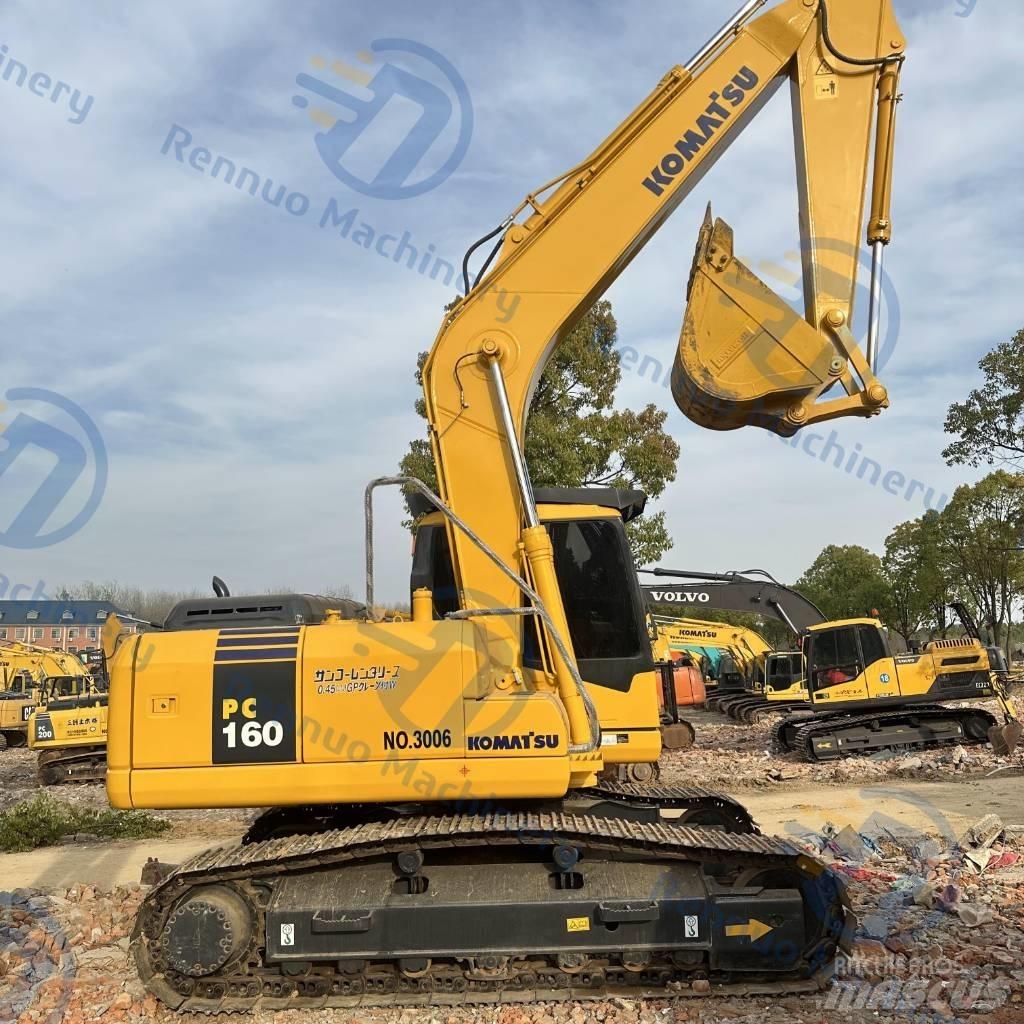 Komatsu PC 160 Kāpurķēžu ekskavatori