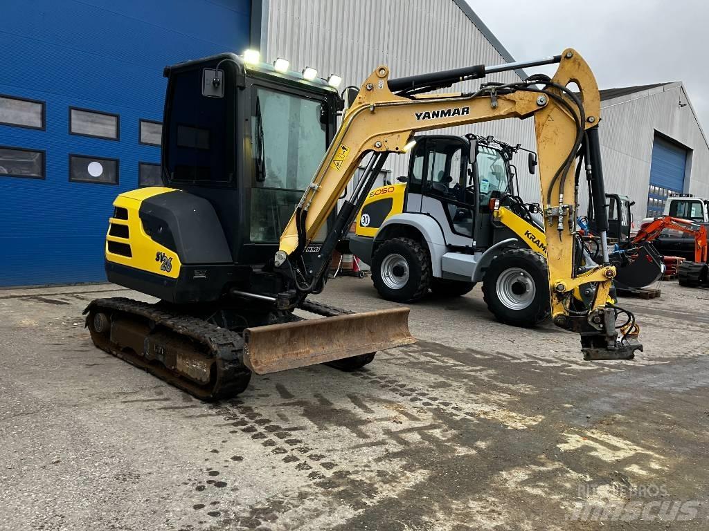 Yanmar SV 26 Mini ekskavatori < 7 t