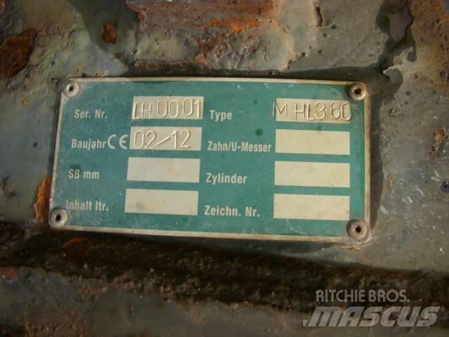 Fuchs (244) MHL 360 Citas sastāvdaļas
