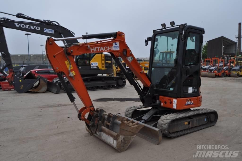 Hitachi ZX 26 U-6 Mini ekskavatori < 7 t